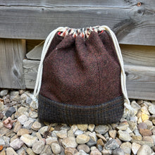 Load image into Gallery viewer, Drawstring Project Bag, small - Blazing