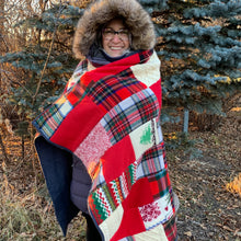 Load image into Gallery viewer, Candy Cane blanket