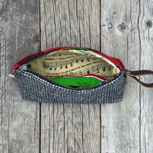 Load image into Gallery viewer, Larch, Zip Case, medium (Wales Tea Towel liner)
