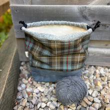 Load image into Gallery viewer, Drawstring Project Bag, medium - Icicle