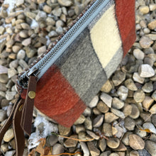 Load image into Gallery viewer, Chestnut, Zip Case, medium (Fiji Tea Towel liner)