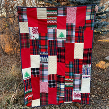 Load image into Gallery viewer, Candy Cane blanket