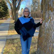 Load image into Gallery viewer, Poncho, Cashmere - 'Piaf'