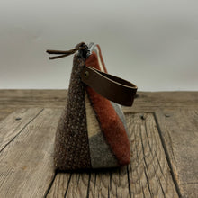 Load image into Gallery viewer, Chestnut, Zip Case, medium (Fiji Tea Towel liner)