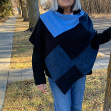 Load image into Gallery viewer, Poncho, Cashmere - 'Piaf'