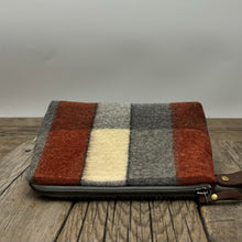 Load image into Gallery viewer, Chestnut, Zip Case, medium (Fiji Tea Towel liner)