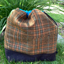 Load image into Gallery viewer, Drawstring, 'Heat Dome' - large, fold down top