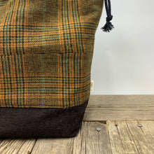 Load image into Gallery viewer, Drawstring, 'Heat Dome' - large, fold down top