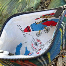 Load image into Gallery viewer, Spruce, Zip Case, medium (Spain Tea Towel liner)
