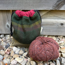 Load image into Gallery viewer, Drawstring Project Bag, small - Patchy
