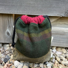 Load image into Gallery viewer, Drawstring Project Bag, small - Patchy
